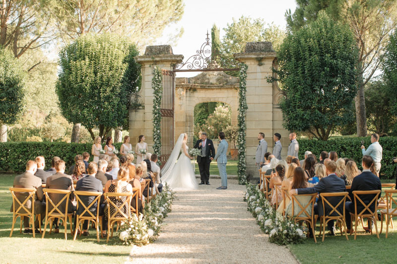 A wedding at Château Talaud